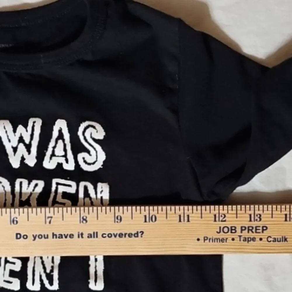 The Children's Place Kids Size 5T Black Long Sleeve T-Shirt IT WAS BROKEN WHEN I